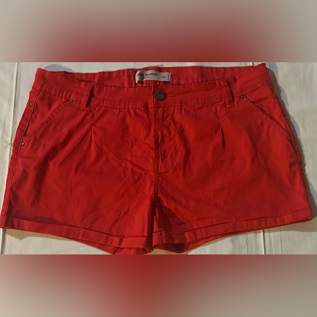 Brand Pink Woman Basic Coral Shorts 42